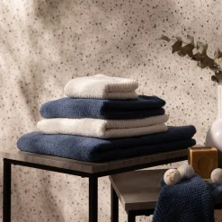 Ręcznik bawełniany granatowy BOVI 50x90 cm