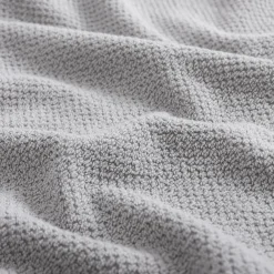 Ręcznik bawełniany jasnoszary BOVI 70x140 cm