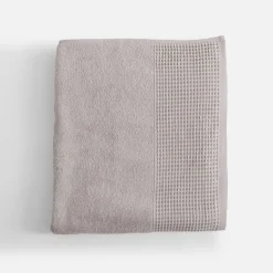 Ręcznik bawełniany jasnoszary ZEN 90x160 cm