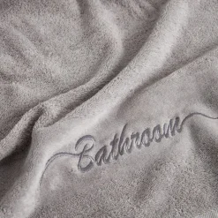 Ręcznik bawełniany jasnoszary FERRO 50x90 cm