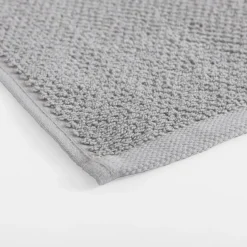 Ręcznik bawełniany jasnoszary BOVI 50x90 cm