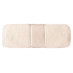 Ręcznik bawełniany jasny beż NAOMI 70x140 cm