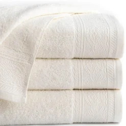 Ręcznik bawełniany kremowy MASSIMO 50x90 cm
