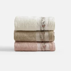 Ręcznik bawełniany kremowy PROVENCE 30x50 cm