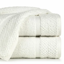 Ręcznik bawełniany kremowy VILIA 50x90 cm