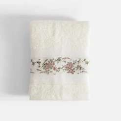 Ręcznik bawełniany kremowy PROVENCE 50x90 cm