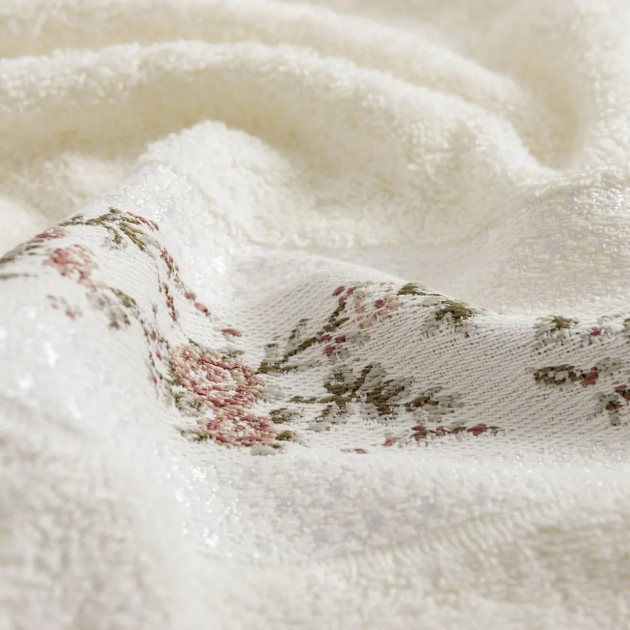 Ręcznik bawełniany kremowy PROVENCE 50x90 cm