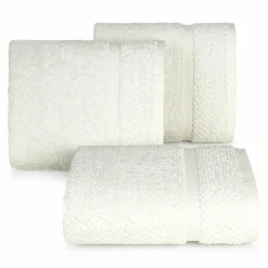 Ręcznik bawełniany kremowy VILIA 70x140 cm