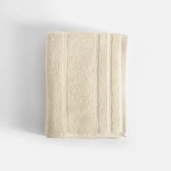Ręcznik bawełniany kremowy TABBY 50x90 cm