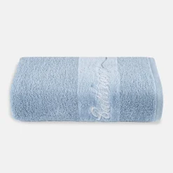 Ręcznik bawełniany niebieski FERRO 50x90 cm