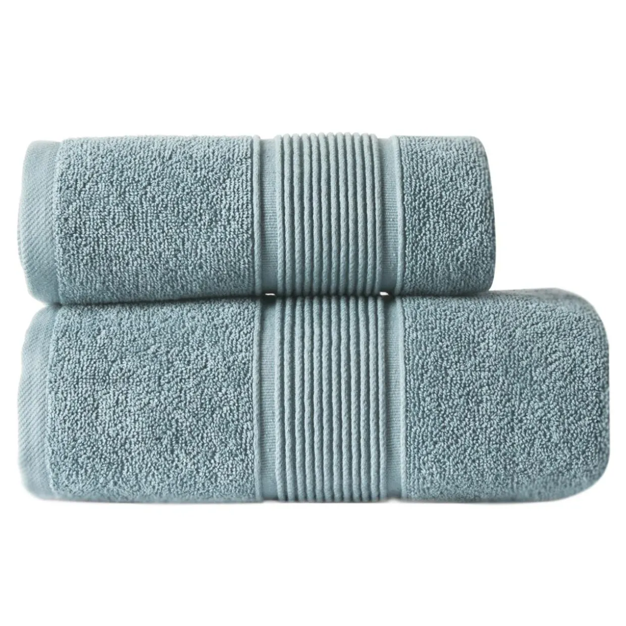 Ręcznik bawełniany niebieski NAOMI 50x90 cm