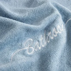 Ręcznik bawełniany niebieski FERRO 70x140 cm