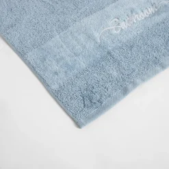 Ręcznik bawełniany niebieski FERRO 70x140 cm