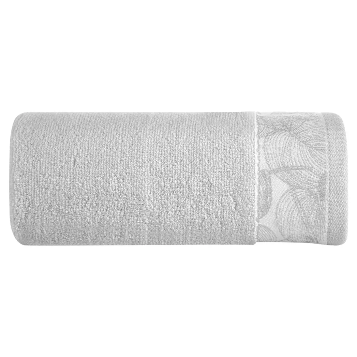 Ręcznik bawełniany srebrny AGIS 70x140 cm