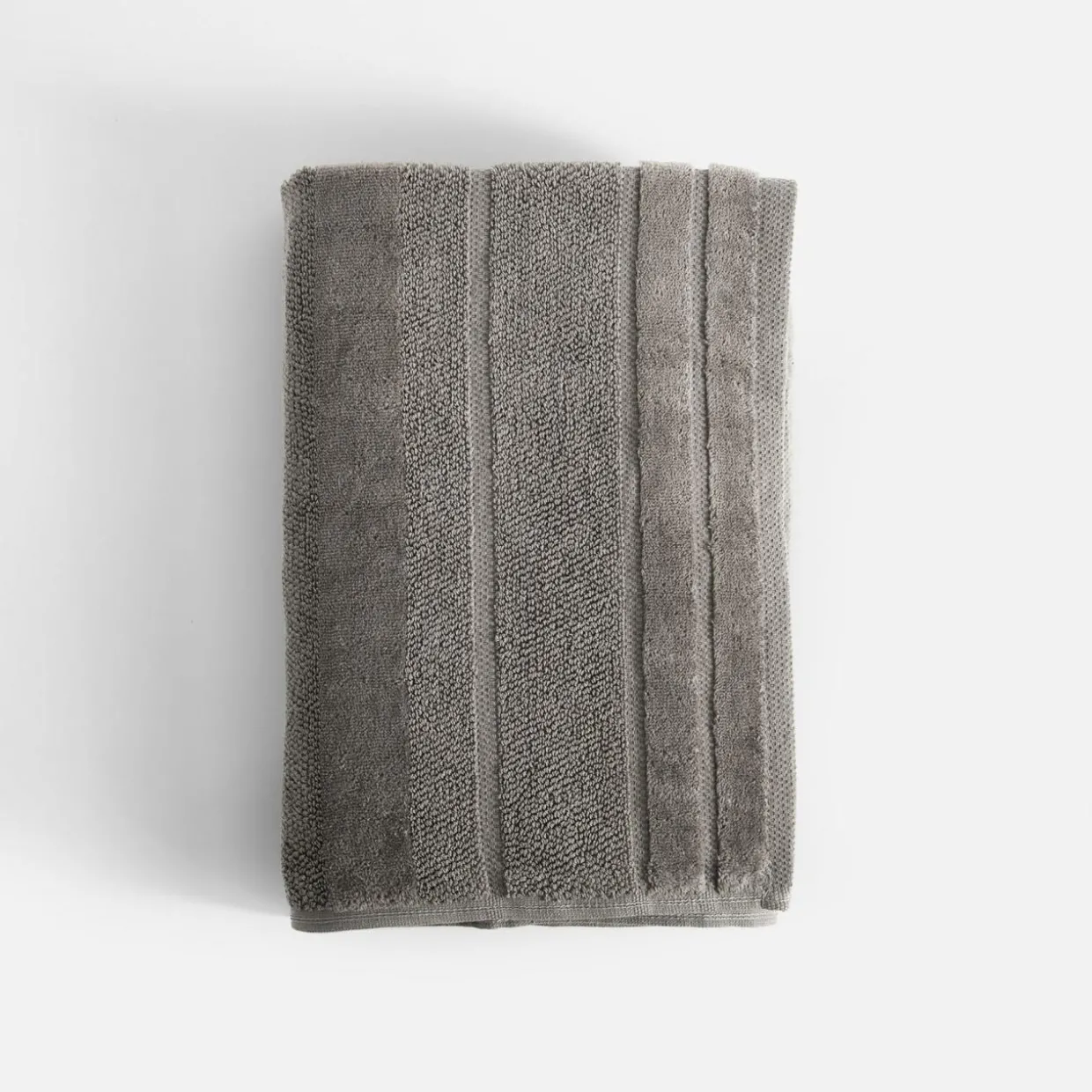 Ręcznik bawełniany szary TABBY 70x140 cm