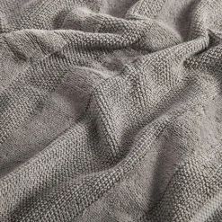 Ręcznik bawełniany szary TABBY 70x140 cm