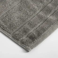 Ręcznik bawełniany szary TABBY 50x90 cm