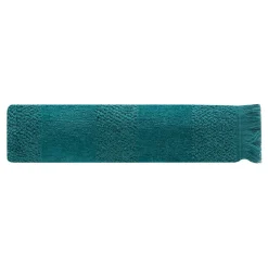 Ręcznik bawełniany turkus LANETTE 90x160 cm