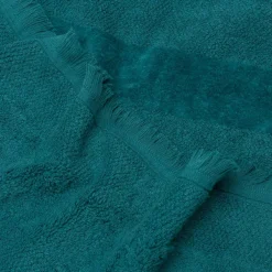 Ręcznik bawełniany turkus LANETTE 90x160 cm