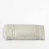 Ręcznik bawełniany z frędzlami naturalny SANTORINI 50x90 cm
