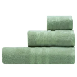 Ręcznik bawełniany zieleń CAROLINE 50x90 cm