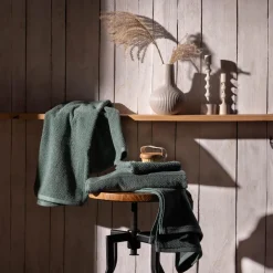 Ręcznik bawełniany zielony BOVI 30x50 cm