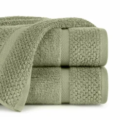 Ręcznik bawełniany zielony Vilia 70x140 cm