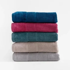 Ręcznik do kąpieli bawełniany ciemnozielony MARIO 70x140 cm