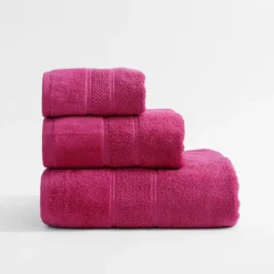 Ręcznik do kąpieli bawełniany amarant MARIO 70x140 cm