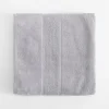 Ręcznik do kąpieli bawełniany jasnoszary MARIO 70x140 cm