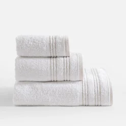 Ręcznik do kąpieli biały WILLOW 70x140 cm