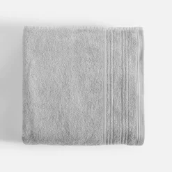Ręcznik do kąpieli jasnoszary WILLOW 70x140 cm