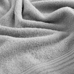 Ręcznik do kąpieli jasnoszary WILLOW 70x140 cm