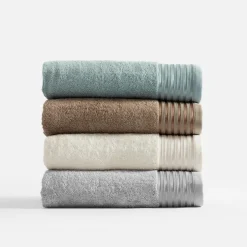 Ręcznik do kąpieli srebrny VELA 70x140 cm