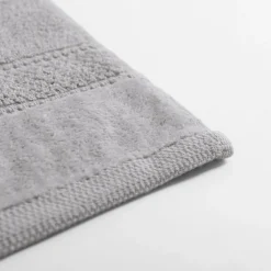 Ręcznik do rąk bawełniany jasnoszary MARIO 30x50 cm