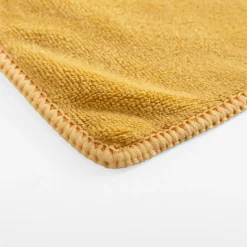 Ręcznik do rąk szybkoschnący musztardowy AMY 30x30 cm