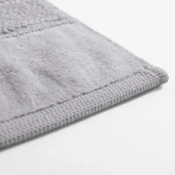 Ręcznik do twarzy bawełniany jasnoszary MARIO 50x90 cm
