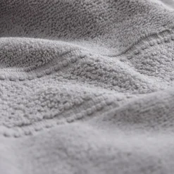 Ręcznik do twarzy bawełniany jasnoszary MARIO 50x90 cm