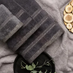 Ręcznik grafitowy GLORY 50x90 cm