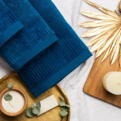 Ręcznik granatowy LISBONA 50x90 cm