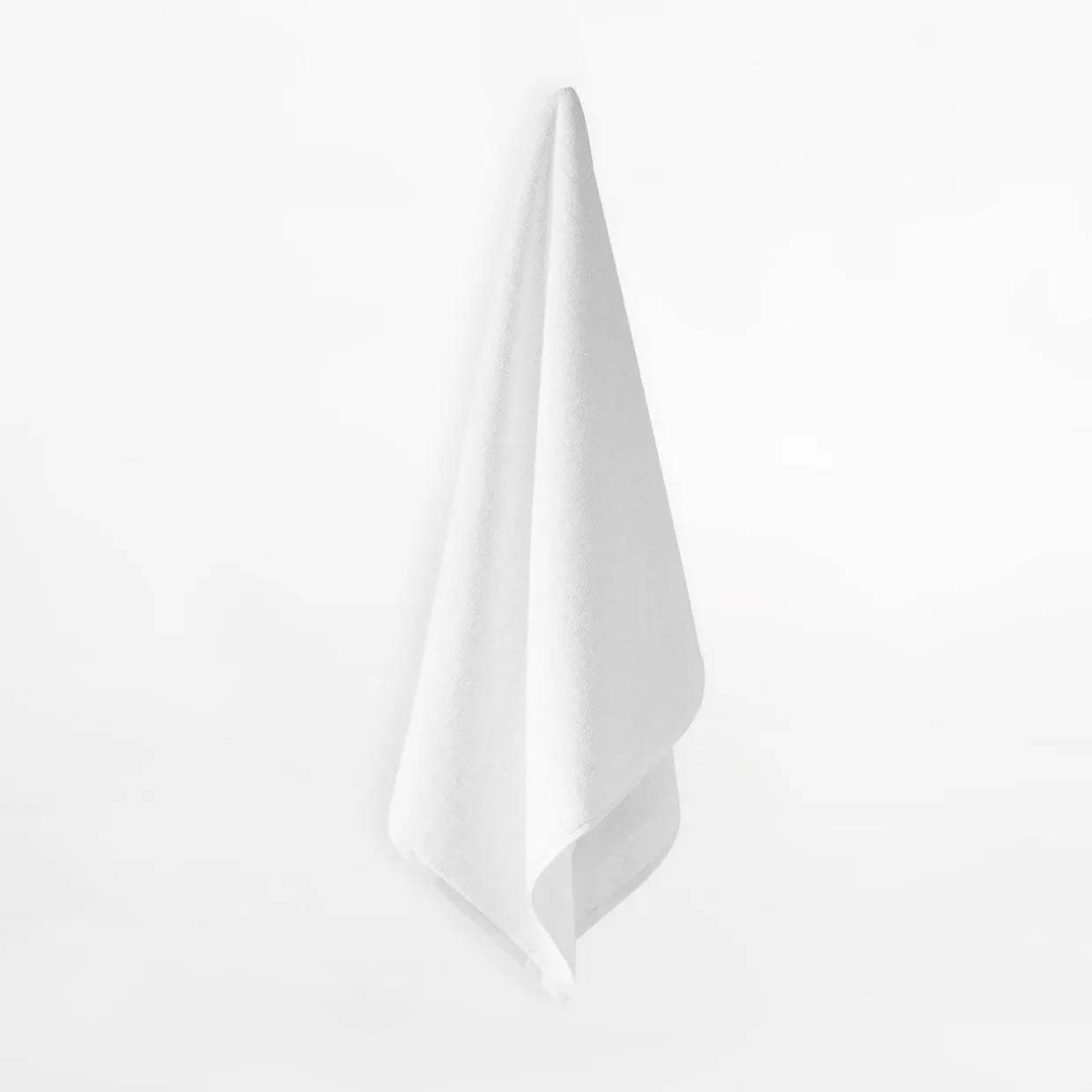 Ręcznik hotelowy do prania w temperaturze 95°C, biały 50x100 cm