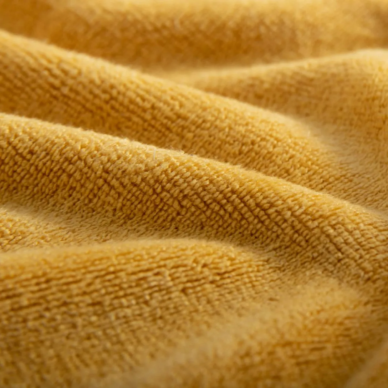 Ręcznik kąpielowy szybkoschnący musztardowy AMY 70x140 cm