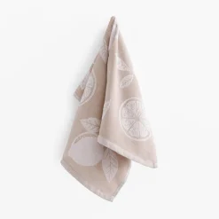 Ręcznik kuchenny egipski beżowy CYTRYNKA 50x70 cm