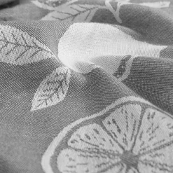 Ręcznik kuchenny egipski szary CYTRYNKA 50x70 cm