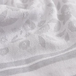 Ręcznik kuchenny egipski szary FIOŁKA 50x70 cm