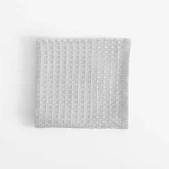 Ręcznik kuchenny jasnoszary WAFEL 40x60 cm