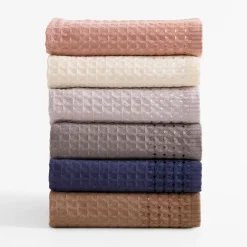 Ręcznik kuchenny jasnoszary WAFEL 40x60 cm