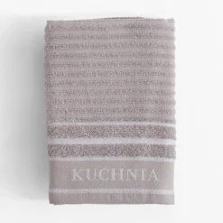 Ręcznik kuchenny szary SOFT 40x60 cm