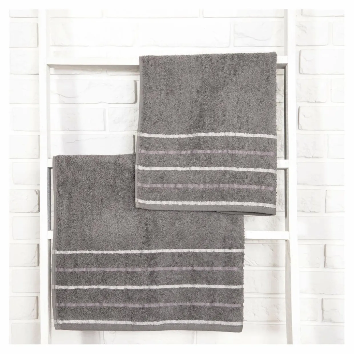 Ręcznik szary FRESH 50x90 cm