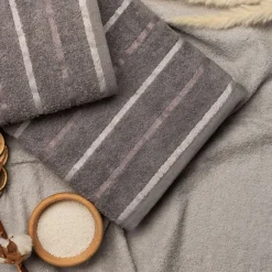 Ręcznik szary FRESH 70x140 cm